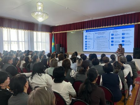 2025 жылдың 6 мамыр күні мектепке дейінгі тәрбие мен оқытудың, бастауыш, негізгі орта, жалпы орта,  техникалық және кәсіптік, орта білімнен кейінгі білім берудің мемлекеттік жалпыға міндетті стандарттарының ерекшеліктерін түсіндіру жұмыстары.