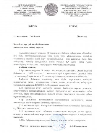 Шұғыл ақпарат