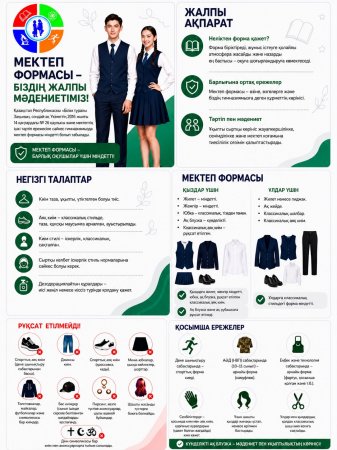 Міндетті мектеп формасы